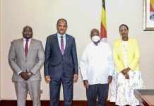 President Museveni Bids Farewell To Outgoing Sudanese Ambassador