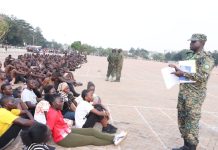 Hundreds Turn up as UPDF Recruitment Exercise enters Final Day
