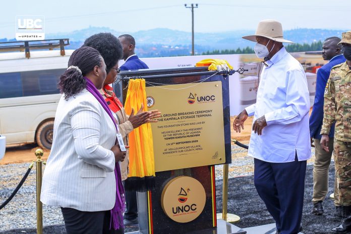 President Museveni Breaks Ground for 320-Million-Litre Fuel Storage Terminal