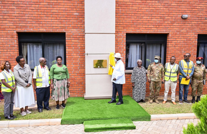 President Museveni Commissions new SFC Accommodation Facilities in Nakasero