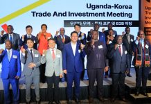Uganda–South Korea Trade and Investment Meeting Underway at the Westin Seoul in the Republic of South Korea