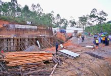 Tayebwa Happy With Progress of Ncwera Bridge Project