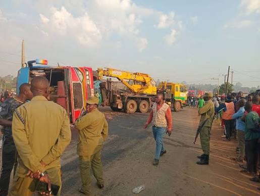 Driver Arrested after Mwebaze School Bus Crash Kills one and injures several Students