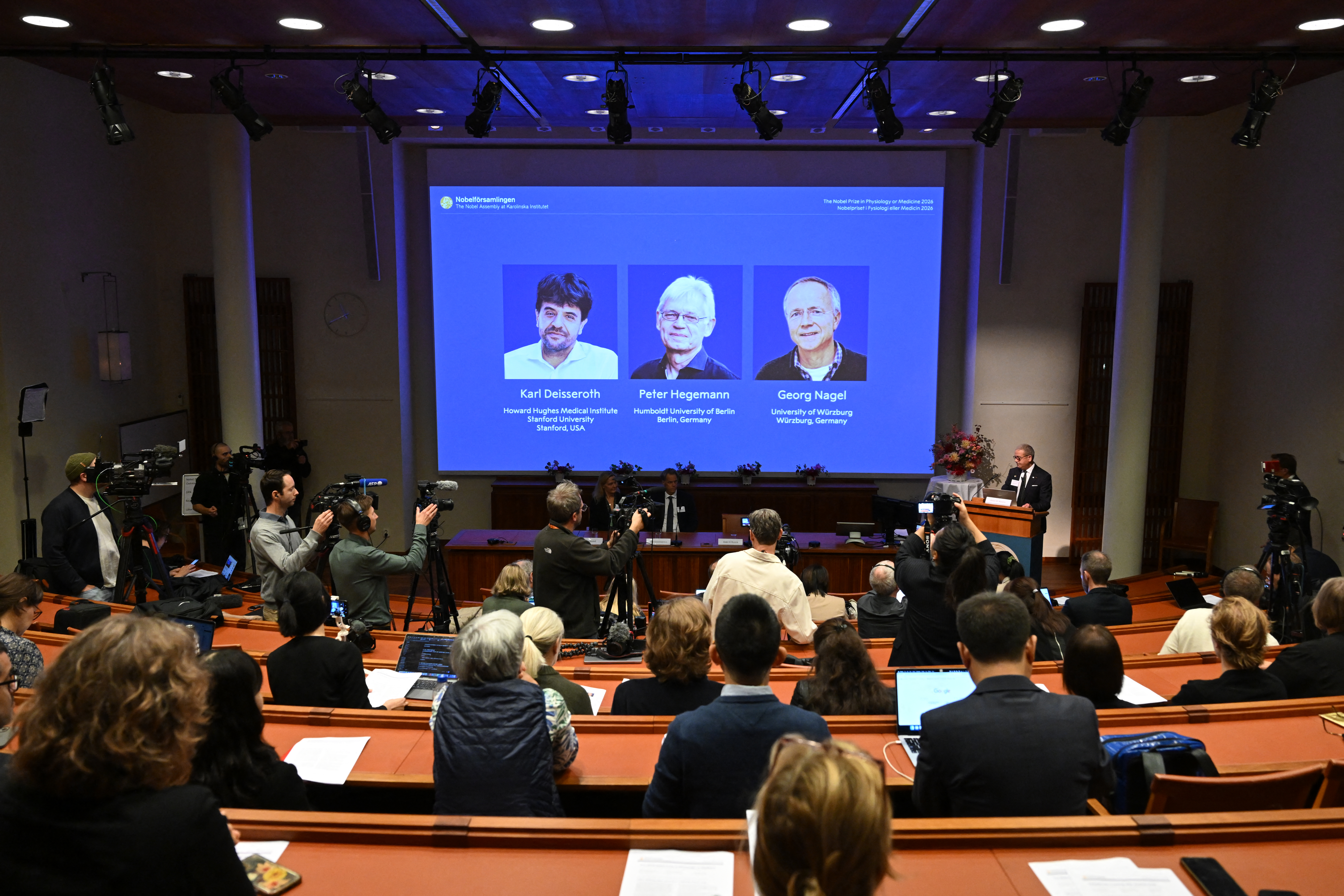 SWEDEN-NOBEL-AWARD-MEDICINE-PHYSIOLOGY