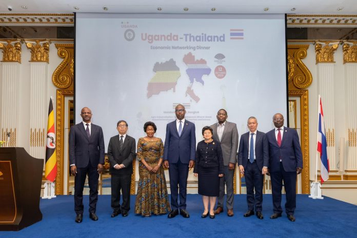 Uganda, Thailand Explore Investment Opportunities at Economic Networking Dinner in Bangkok
