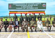 President Museveni Commissions 280 UPDF Officer Cadets, calls for Economic Protection and Crackdown on Rural Crime