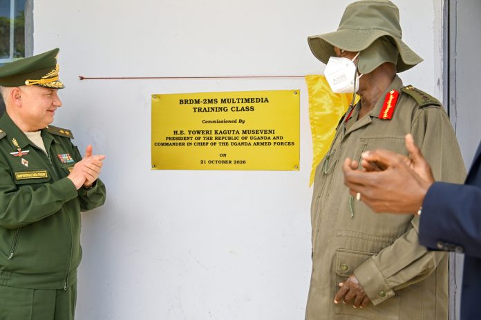 President Museveni Commissions Military Facilities under Uganda-Russia Defence Cooperation