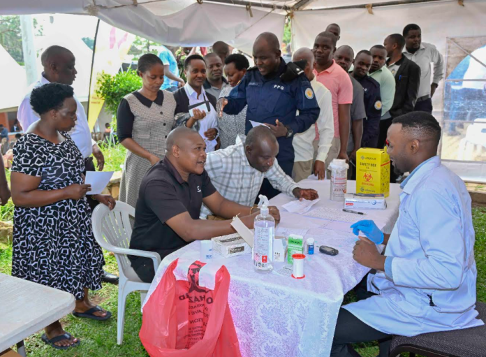 State House holds Medical Camp to Promote Staff Wellness