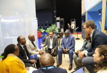 NWSC MD Dr. Silver Mugisha asks Danish pump maker Grundfos to make pumps, spare parts in Uganda