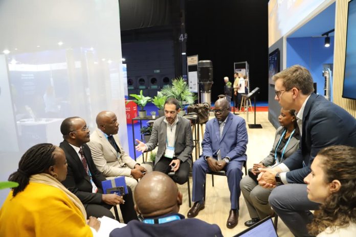 NWSC MD Dr. Silver Mugisha asks Danish pump maker Grundfos to make pumps, spare parts in Uganda