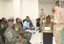 UPDF Health Personnel receive Life Support Training from UK Specialists